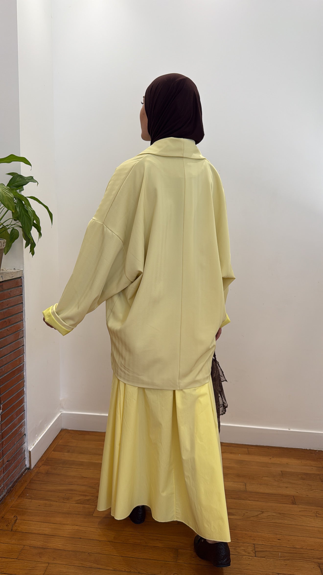 Veste Blazer MIYA jaune