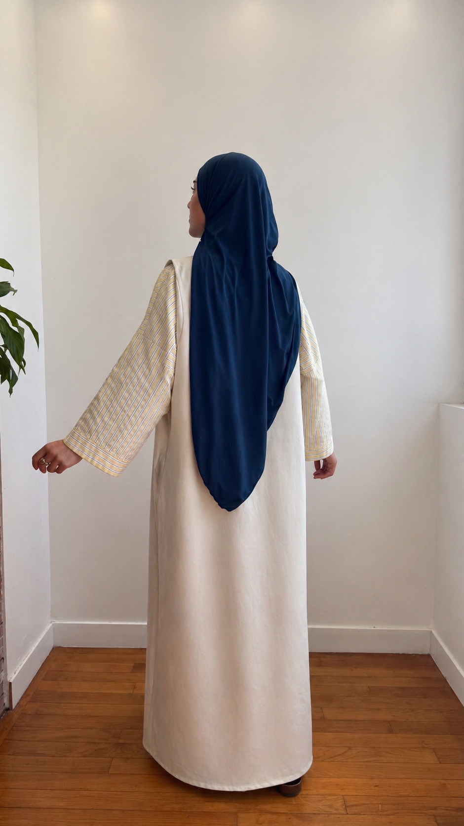 Robe ÉPURE beige