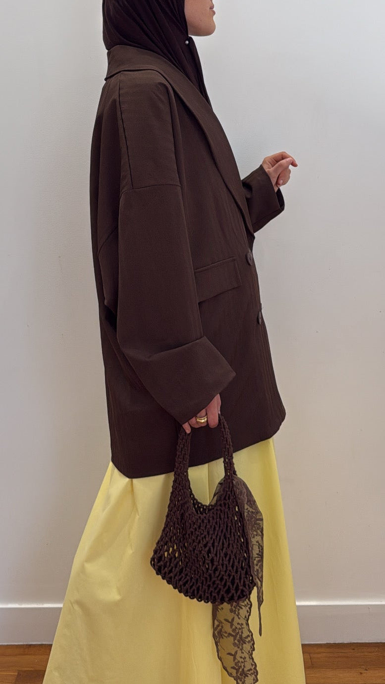 Veste Blazer MIYA browny