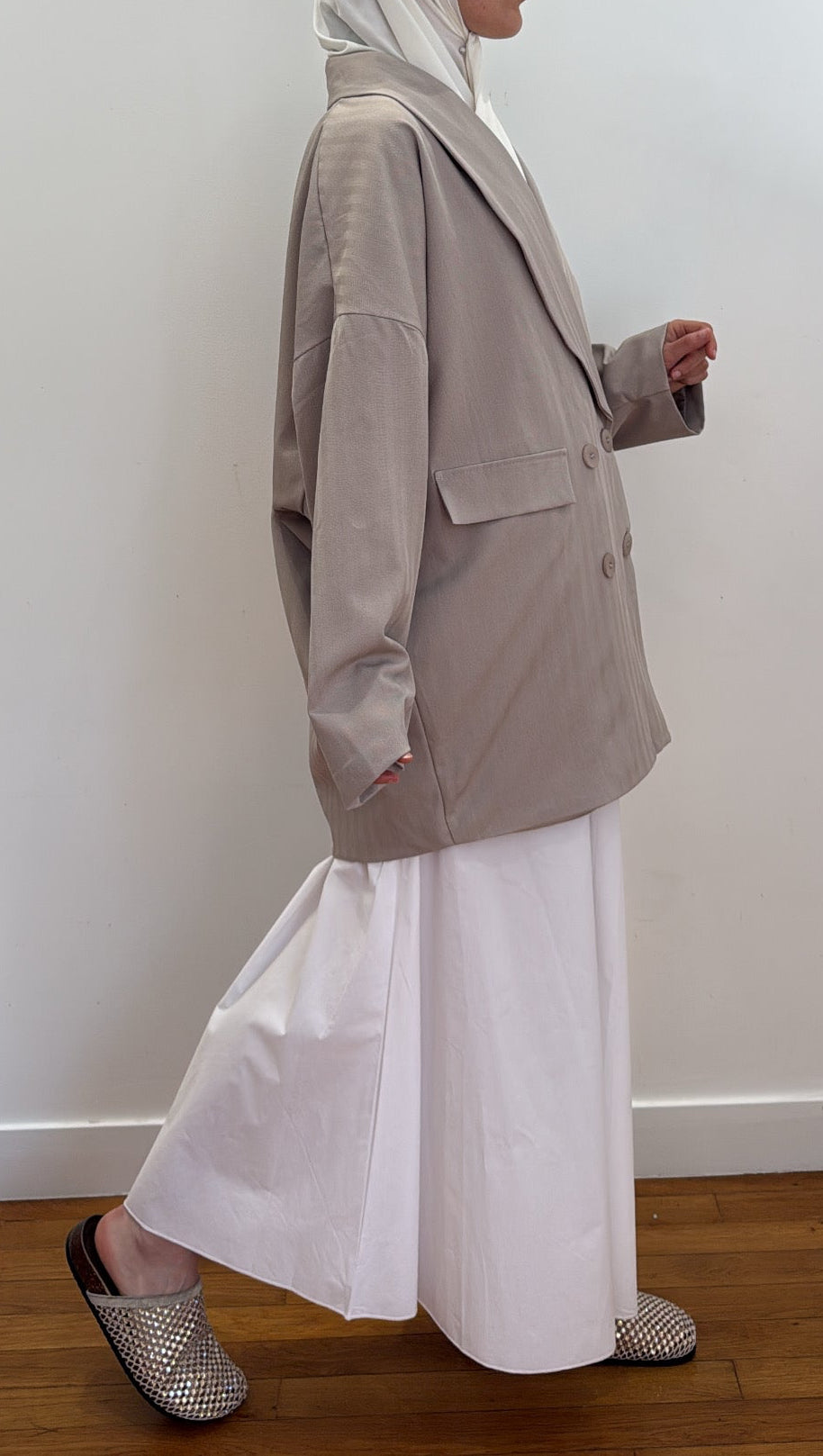 Veste Blazer MIYA greige