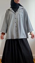 Chemise Vichy noir