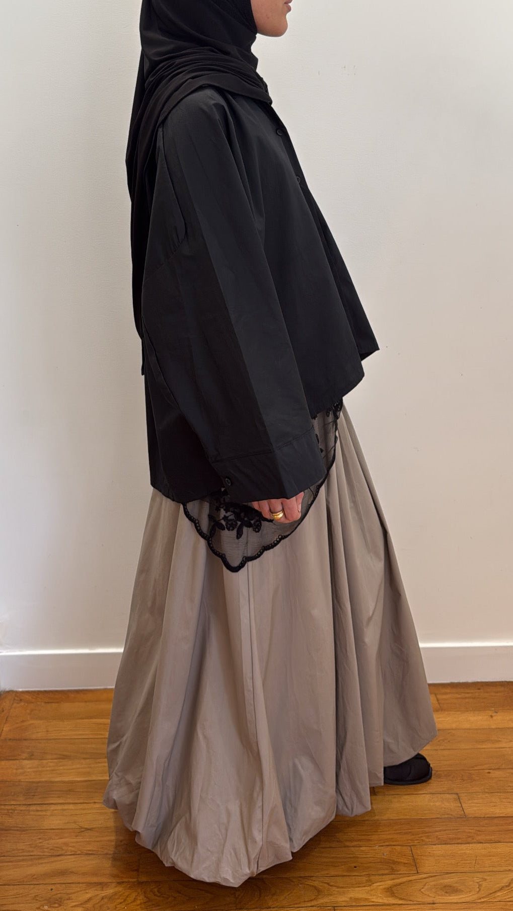 Chemise soft SORÉ noir