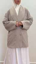 Veste Blazer MIYA greige