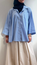 Chemise Vichy bleu