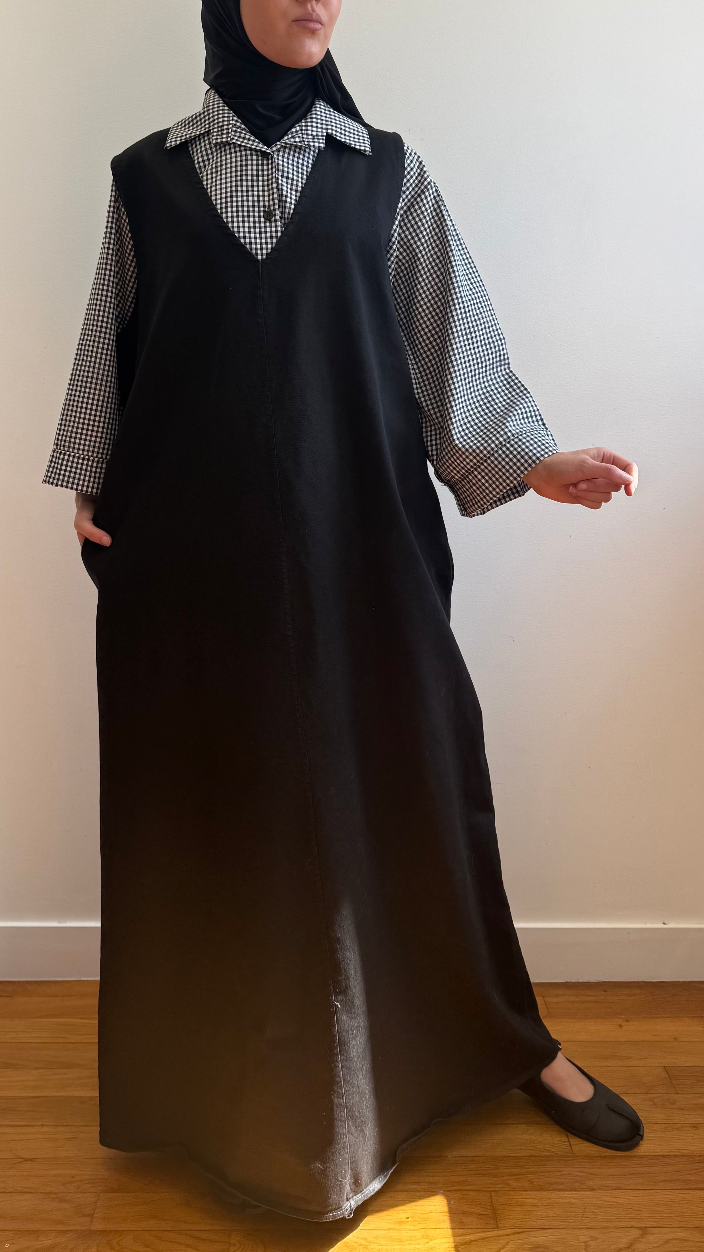 Robe ÉPURE noir