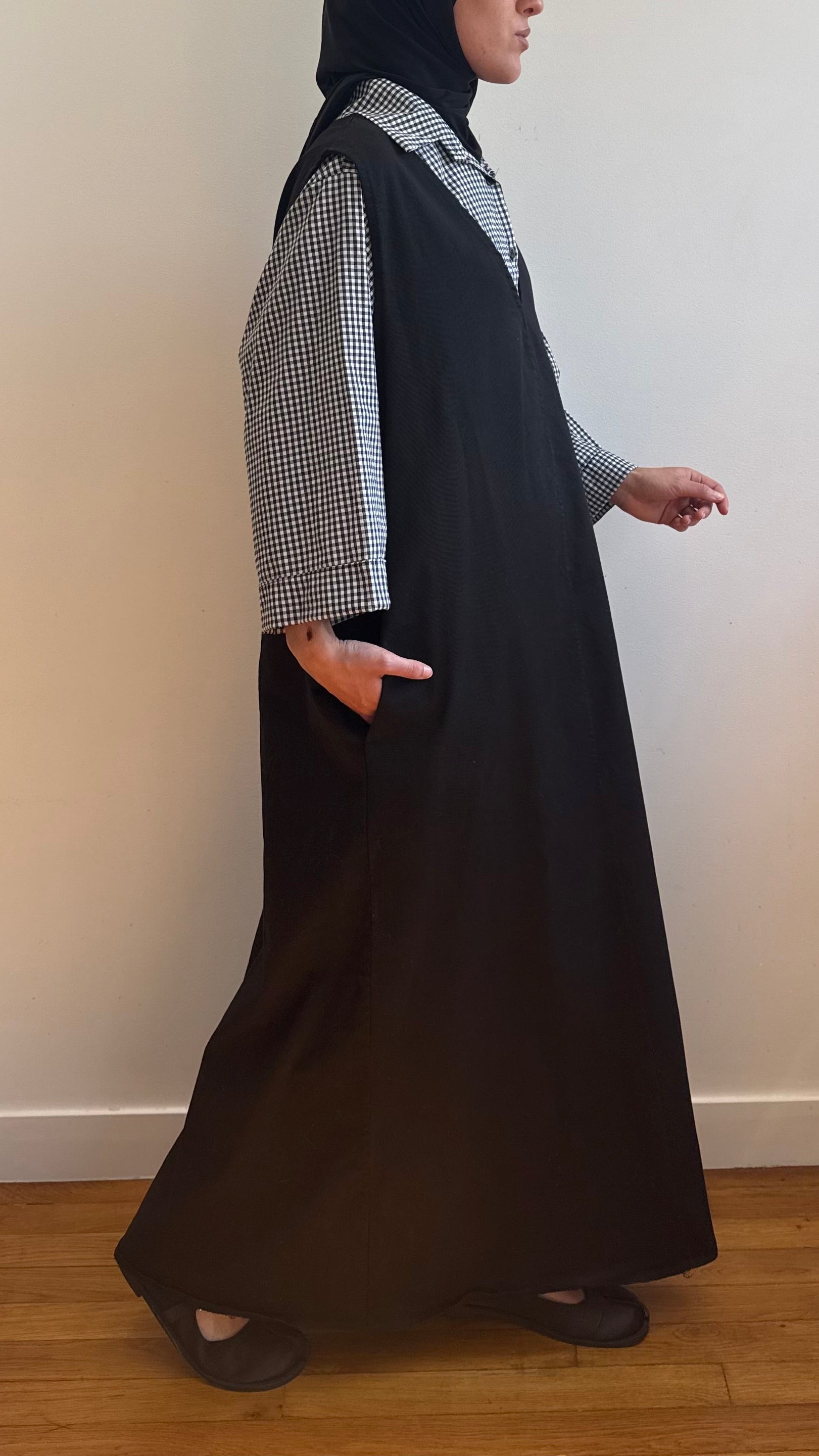 Robe ÉPURE noir